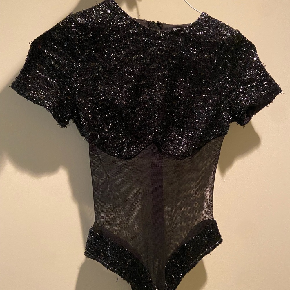 NYE Sparkly body suit